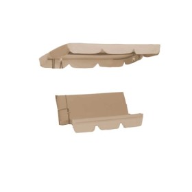 Kit ricambio per dondolo ischia seduta+schienale+tettuccio sabbia