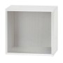 Cubo impilabile 35x29x35cm bianco alpes
