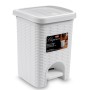 Pattumiera bagno elegan.lt.6 bianca
