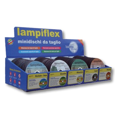 Espositore dischi lampiflex 20x51