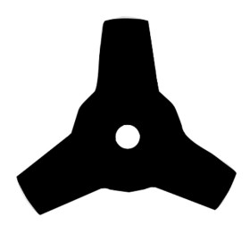 Lama in acciaio 3 t.dritta mm 255