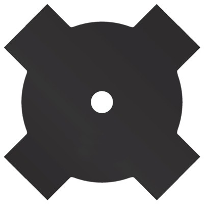 Lama in acciaio 4 t.dritta mm 255