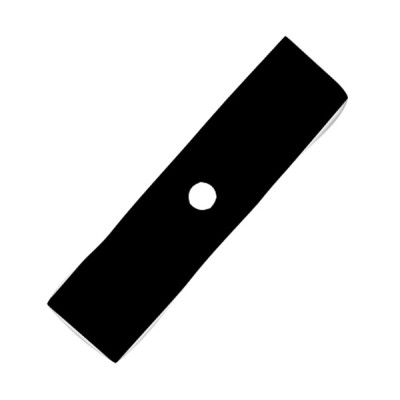 Lama in acciaio 2 T.dritta mm 300