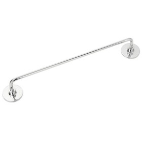Portasciugamani 35cm. acciaio/abs.Fissaggio con adesivi o viti