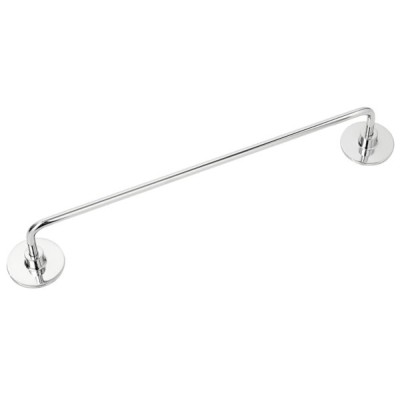 Portasciugamani 35cm. acciaio/abs.Fissaggio con adesivi o viti