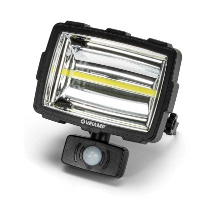Proiettore led ricarica solare 1600 lm rilevatore movimento mod.Inca