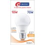 Lamp.goccia a60 led e27 10w 3000k