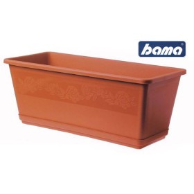 Balconella con sottovaso dimensioni (cm.): 50 x 17,5 x 15h