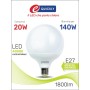 Globo led g120 e27 20w 4000k