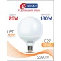 Globo led g120 e27 25w 3000k
