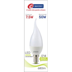 Lamp.c.di vento led e14 7,5w 4000k