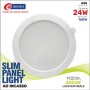 Slim panel 24w 4000k tondo incasso