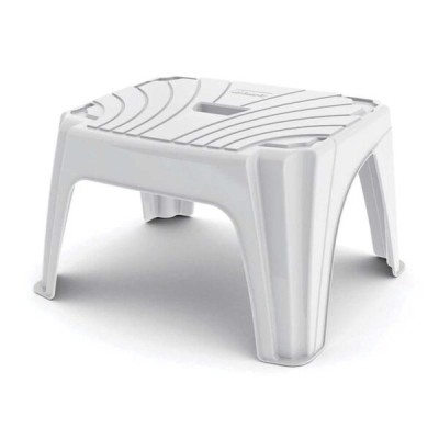 Sgabello step 2 cm.45x35x25h colori assortiti bama