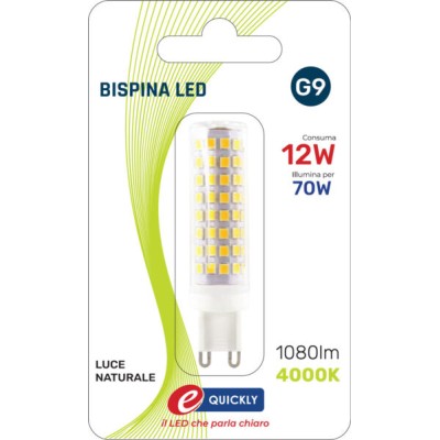 Lamp. led bispina g9 12w 4000k