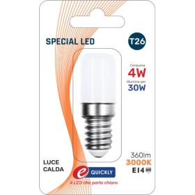 Lampadina led t26 e14 4w 4000k