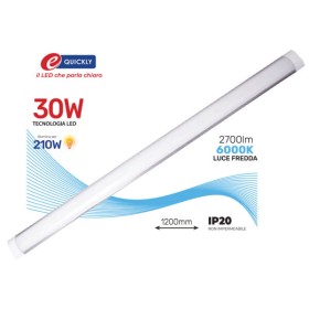 Led batten 30w 2700lm 1200mm 6000k