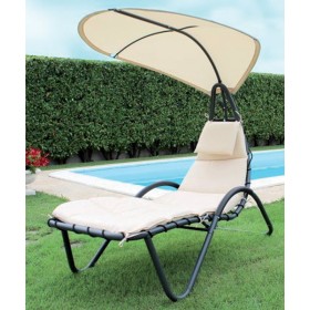 Lettino capri c/tettuccio