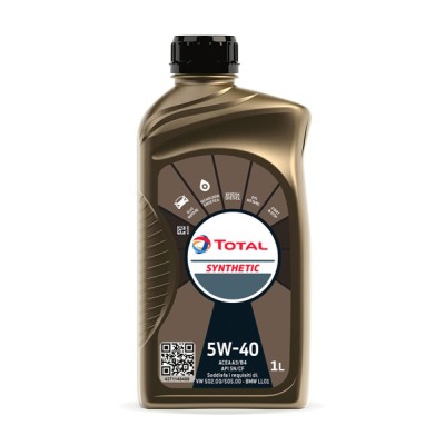 Olio lubr.total syntetic 5w40 lt.1