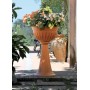 Colonna alba diametro cm.43 h.74,5 colore terracotta
