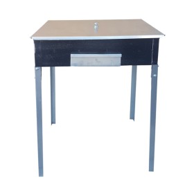Barbecue siciliano cm.26x35 con coperchio senza graticola