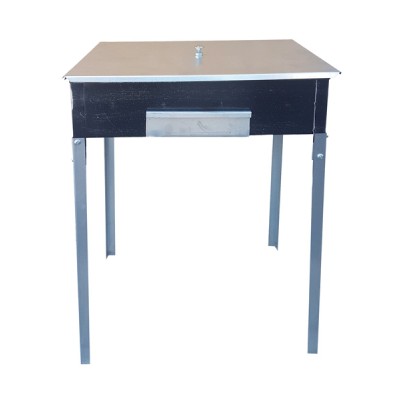 Barbecue siciliano cm.26x35 con coperchio senza graticola