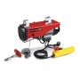 Paranco elettrico 950W. Portata 200/400kg, lunghezza 9/18mt