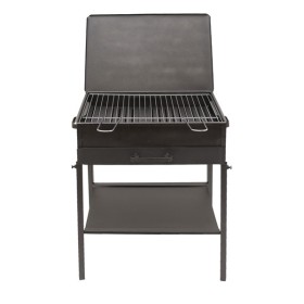 Barbecue edera con coperchio cm. 30x35x58h con graticola