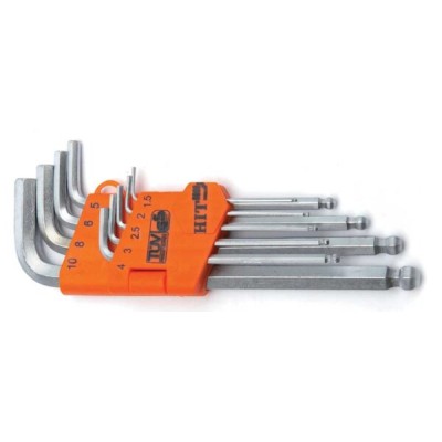 Chiavi esag.b.point lung.9pz 1,5/10