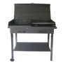 Barbecue oleandro con ruote 50x100x110h con graticola