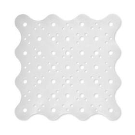 Tappeto doccia ring 51x51 bianco