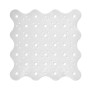 Tappeto doccia ring 51x51 bianco