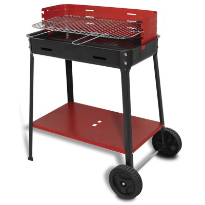 Barbecue flavia con ruote cm. 60x35x80h