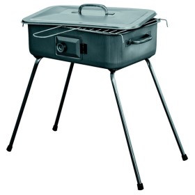 Barbecue pic-nic chiudibile cm. 37x27x65h con griglia e coperchio