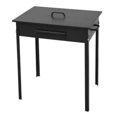 Barbecue fornacetta sicilia griglia non inclusa cm. 35x50x66h