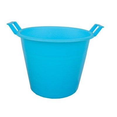 Mastello lt.40 azzurro trasp. prima scelta.