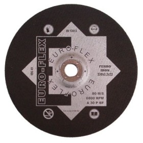 Disco euroflex per smerigliatrice angolare in ferro 230x3,2x22