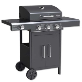 Barbecue a gas 3 fuochi + fornello JORDAN