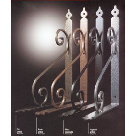 Mensole ferro battuto cm.33x28 oro