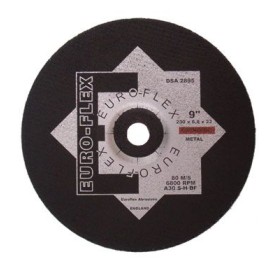 Disco taglio euroflex taglio sgrosso ferro 230x6,4x22