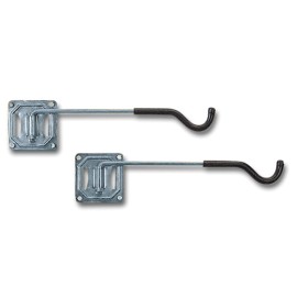 Supporto piegh.portabic parete a/z