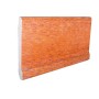Battiscopa mm.70x8 in legno di ayous colore: ciliegio