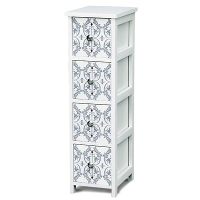 Cassettiera 4 cassetti 20,5x28x71h articolo 8060