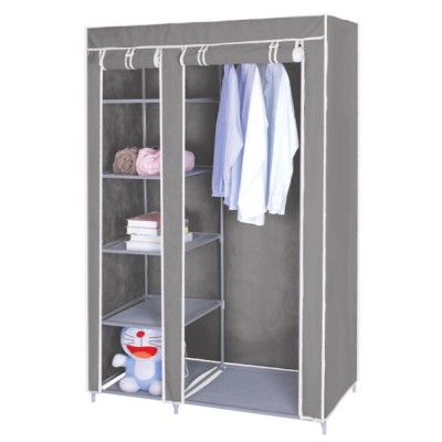 Armadio doppio antonello tnt grigio cm 110x45x175h