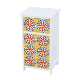 Mobile 1 cassetto + 1 anta 35x30x71h decoro Sicilia