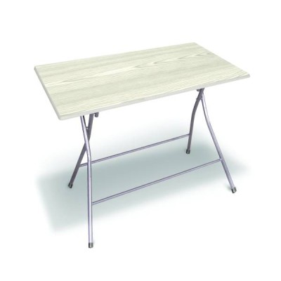 Tavolo bingo acciaio 120x80x75h bianco alpes