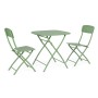 Set Bistrot Yvonne 3 pezzi (1 tavolo + 2 sedie) verde salvia