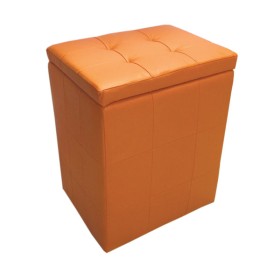 Bis laundry 2pezzi ecopelle arancio