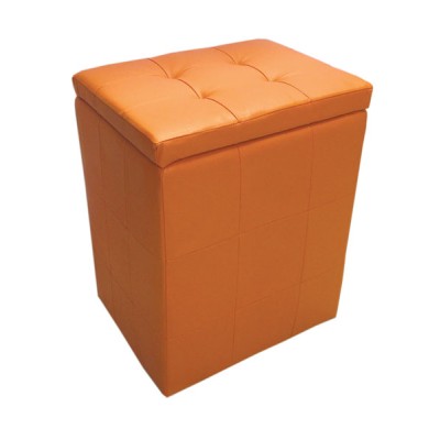 Bis laundry 2pezzi ecopelle arancio