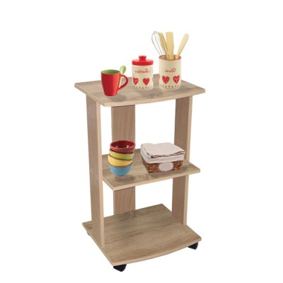 Carrello cento 45x40x76h rovere nord