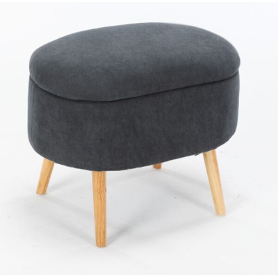 panca contenitore colorado cm 60x41x46h grigio scuro